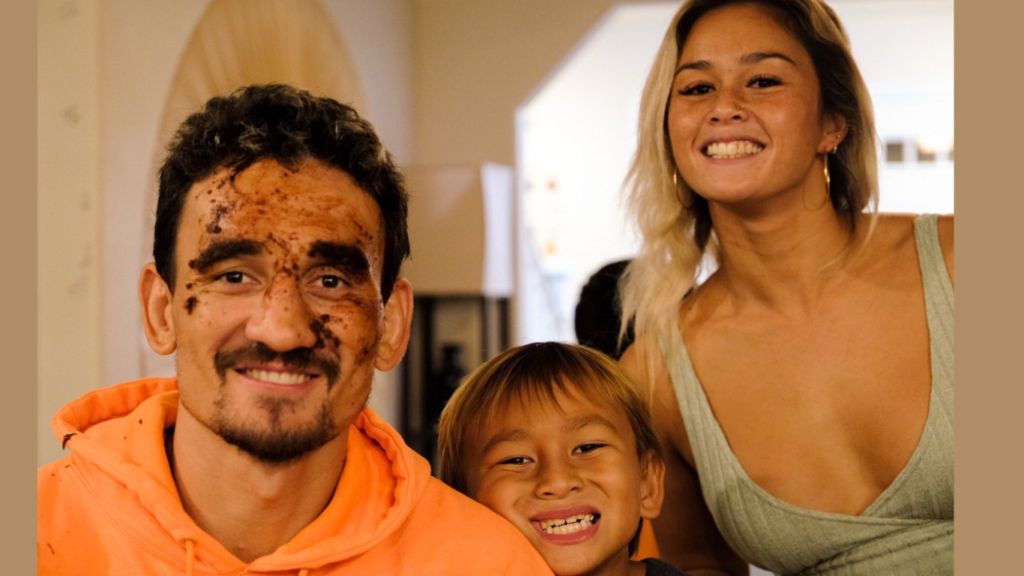 Max Holloway was married to his spouse, Kaimana Pa'aluhi Holloway