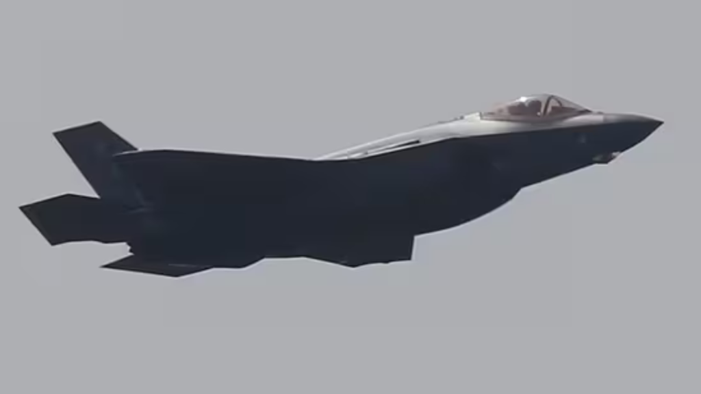 A Lockheed Martin F-35 is seen,(AP )